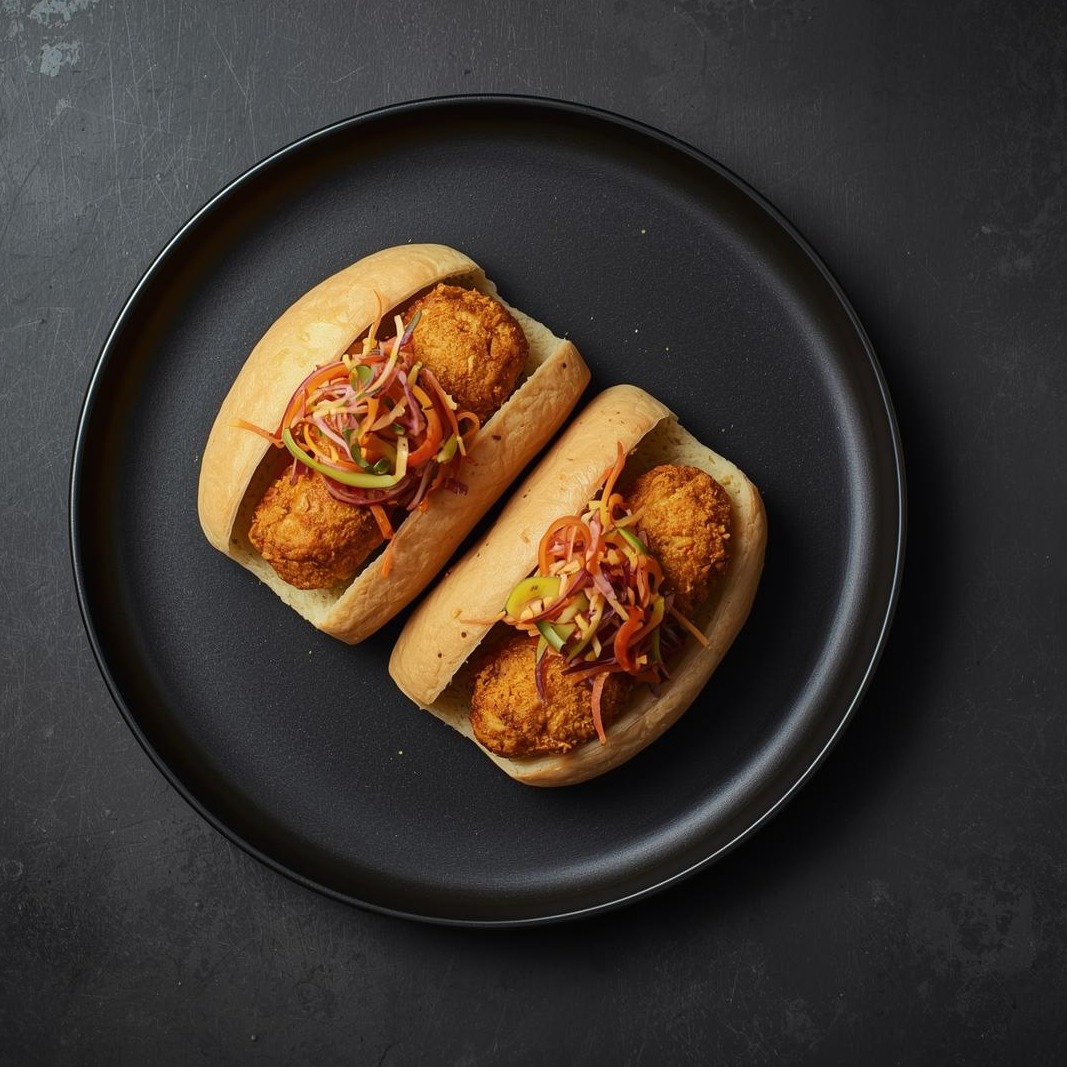 Бао з хрумкою куркою