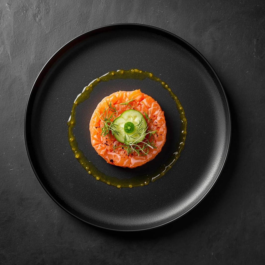 Тартар з балтійського лосося